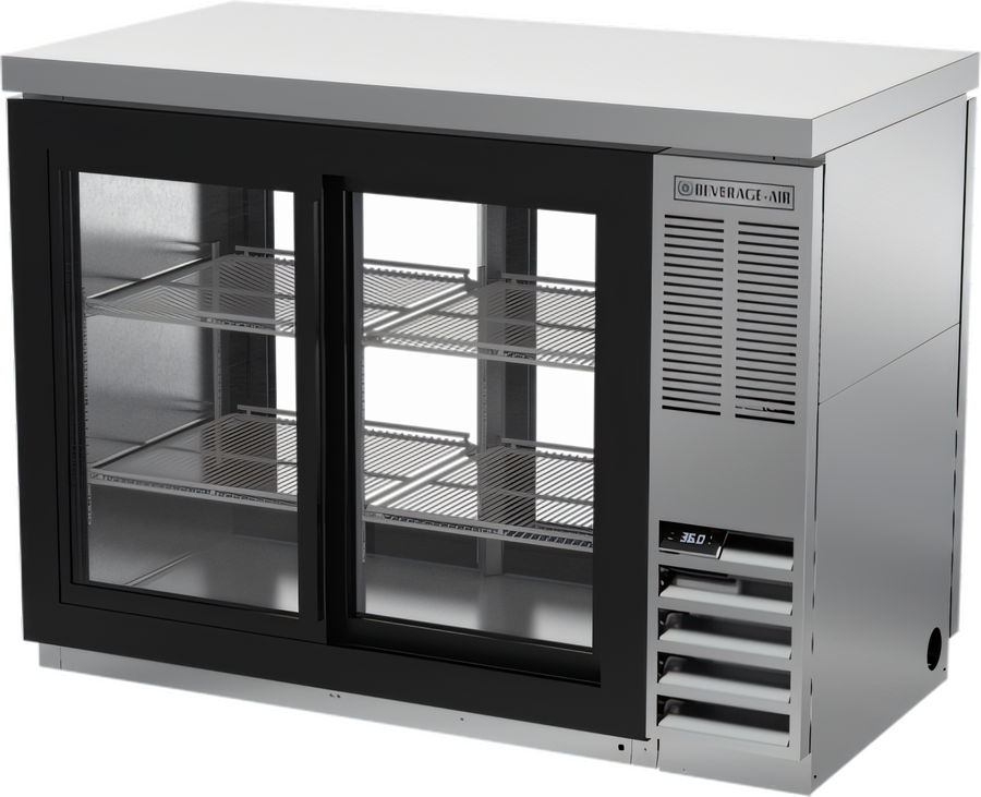 Product image #1 for Beverage Air BB48HC-1-GS-F-PT-S-27 Back Bar Coolers