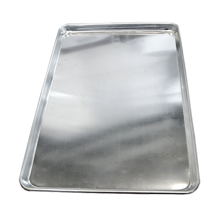 Product image #1 for Omcan USA 13 x 18 Inch Half-Size Solid Aluminum Bun Pan, 20-Gauge