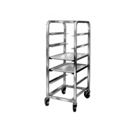 Channel 522AP All-Welded Aluminum End-Load Platter Rack, 6-Platter Capacity