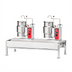 Thumbnail image #1 for Vulcan Kettle/Stand Assembly with (2) 6-Gallon Electric Tilting Kettles and 50-Inch Stainless Steel Stand
