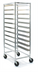 Thumbnail image #1 for Panco Mobile Full-Height Aluminum Utility Rack for 14 x 18, 18 x 26, or 12 x 20 Pans, 11-Pair Capacity