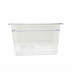 Thumbnail image #1 for Omcan USA 1/3 Size Clear Polycarbonate Food Pan, 7-7/8 Inch Deep