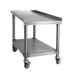 Thumbnail image #1 for Steakhouse 30-Inch Stainless Steel Equipment Stand with Undershelf and Legs for IAB-30