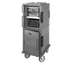 Thumbnail image #2 for Cambro Ultra Camcart® H-Series Front-Loading Heated Food Pan Carrier, Heated Top Door Only, 2-Compartment, 110V, Slate Blue