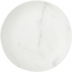 Thumbnail image #1 for Ridge 9-Inch Freeform Melamine Salad Plate, White Marble