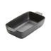 Thumbnail image #1 for American Metalcraft Rectangular Porcelain Casserole Dish with Handles, 20 oz., Black Matte Finish