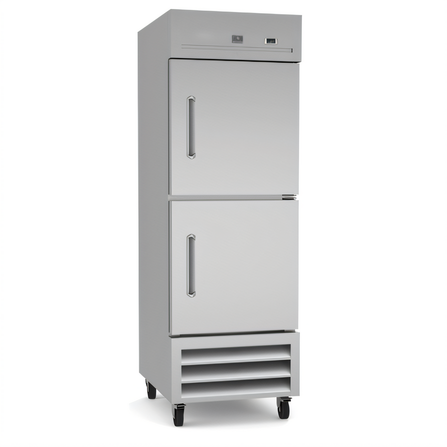Product image #1 for Kelvinator Commercial 27-Inch One-Section Reach-In Freezer with Two Half Doors, 21 Cu. Ft., Bottom Mount