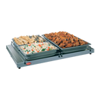 Thumbnail image #1 for Hatco Glo-Ray® GRS-36-B Freestanding Heated Shelf, 36"W x 7.75"D, Stainless Steel Top, Adjustable Thermostat