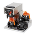 Thumbnail image #1 for Koffee King® Low Profile Automatic Fill Fresh Brew Coffee Brewer with Faucet, 3 Lower Warmers, and Pour Over Option