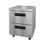 Thumbnail image #1 for Hoshizaki Steelheart UF27B-D2 27-Inch Undercounter Two-Drawer Freezer, 7.2 Cu. Ft., Stainless Steel
