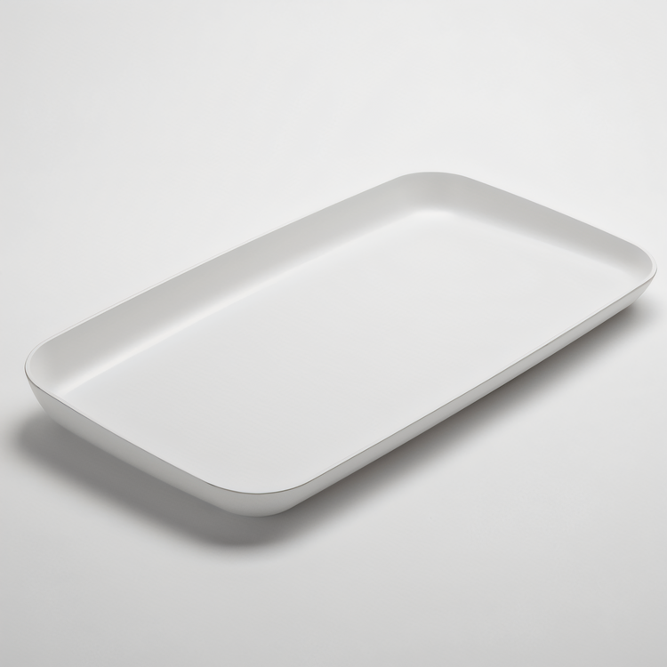 Product image #1 for American Metalcraft 22-Inch Rectangular White Melamine Platter