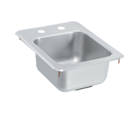 Vollrath Underbar Drop-In Self-Rimming Single-Bowl Sink, 13 x 17 Inches, 304 Stainless Steel