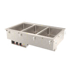 Thumbnail image #1 for Vollrath 3640561HD 3-Well Drop-In Hot Food Well, Insulated Wet Operation, Auto-Fill, Infinite Controls, 208-240V