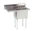Thumbnail image #1 for Advance Tabco Special Value Fabricated Single-Compartment Sink with Left Drainboard, 18