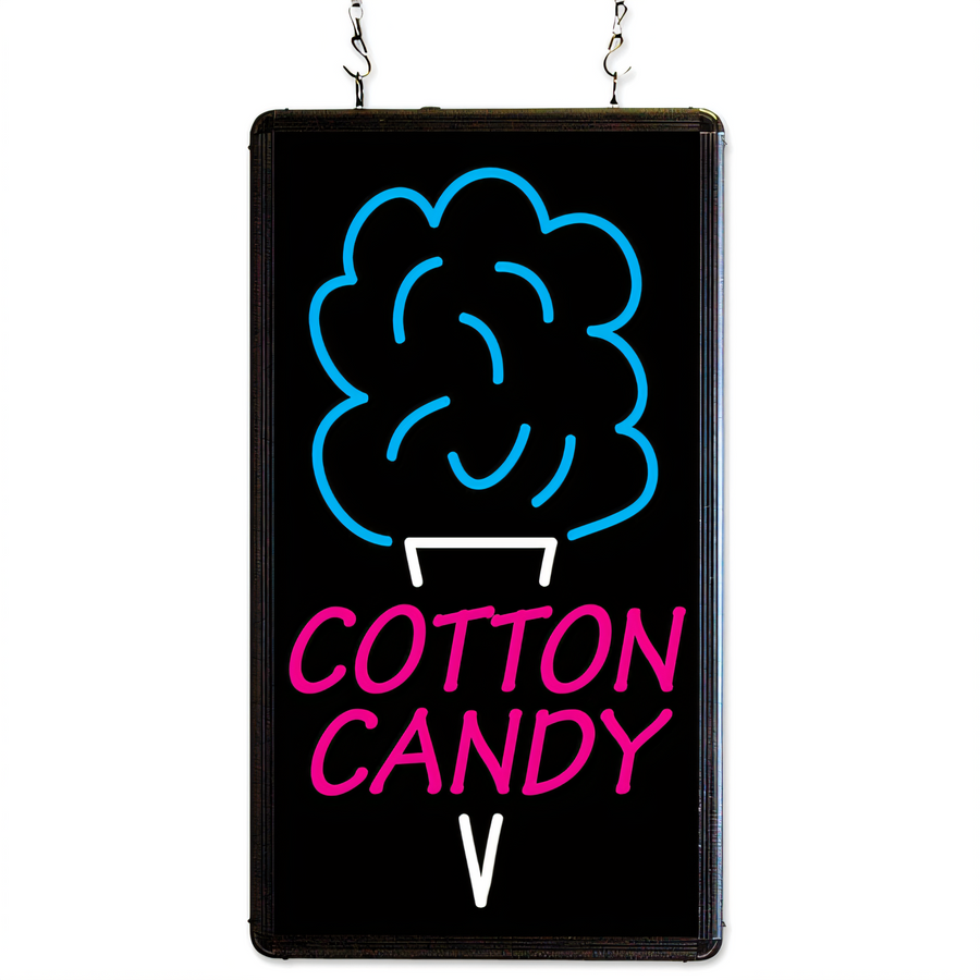 Product image #1 for Benchmark Ultra-Bright Cotton Candy LED Merchandising Sign