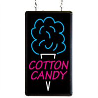 Benchmark Ultra-Bright Cotton Candy LED Merchandising Sign