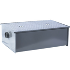 Thumbnail image #1 for Dormont Manufacturing Watts Grease Interceptors WD-35-L Low-Profile Grease Interceptor, 35 GPM, 70 lb Capacity, 4-Inch Inlet/Outlet