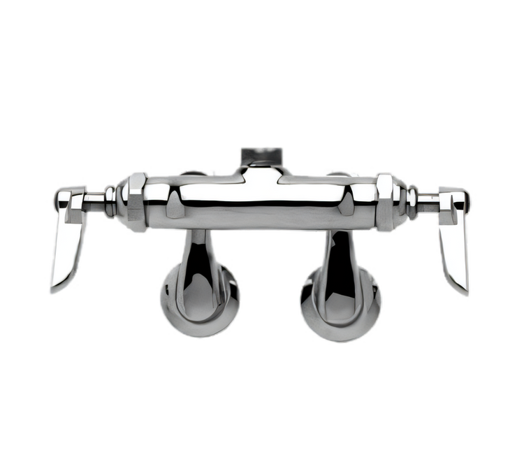 Product image #1 for T&S Brass Wall-Mounted Pantry Sink Mixing Faucet with Adjustable Inlet Arms, Nozzle-Less, Low Lead