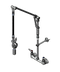 Thumbnail image #1 for Wall-Mount Pre-Rinse Mixing Faucet with Retractable Arm and 0.65 GPM Spray Valve
