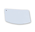 Thumbnail image #1 for White Flexible Polyethylene Bowl Scraper with Beveled Edge