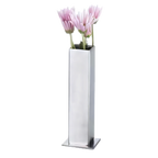 Thumbnail image #1 for American Metalcraft SSBV1 1-3/4 Inch x 5-1/4 Inch Square Stainless Steel Bud Vase with Satin Finish Case of 48