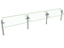 Thumbnail image #1 for Hatco Flav-R-Shield™ ORBIT360 108-Inch 3-Bay Self-Service Food Shield