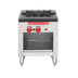 Thumbnail image #1 for American Range 18-Inch Gas Stock Pot Range with 3-Ring Burner and Open Storage Base