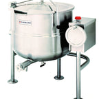 Thumbnail image #1 for Cleveland Range KDL40T 40-Gallon Direct Steam Tilting Kettle with 2/3 Steam Jacket and 316 Stainless Steel Interior