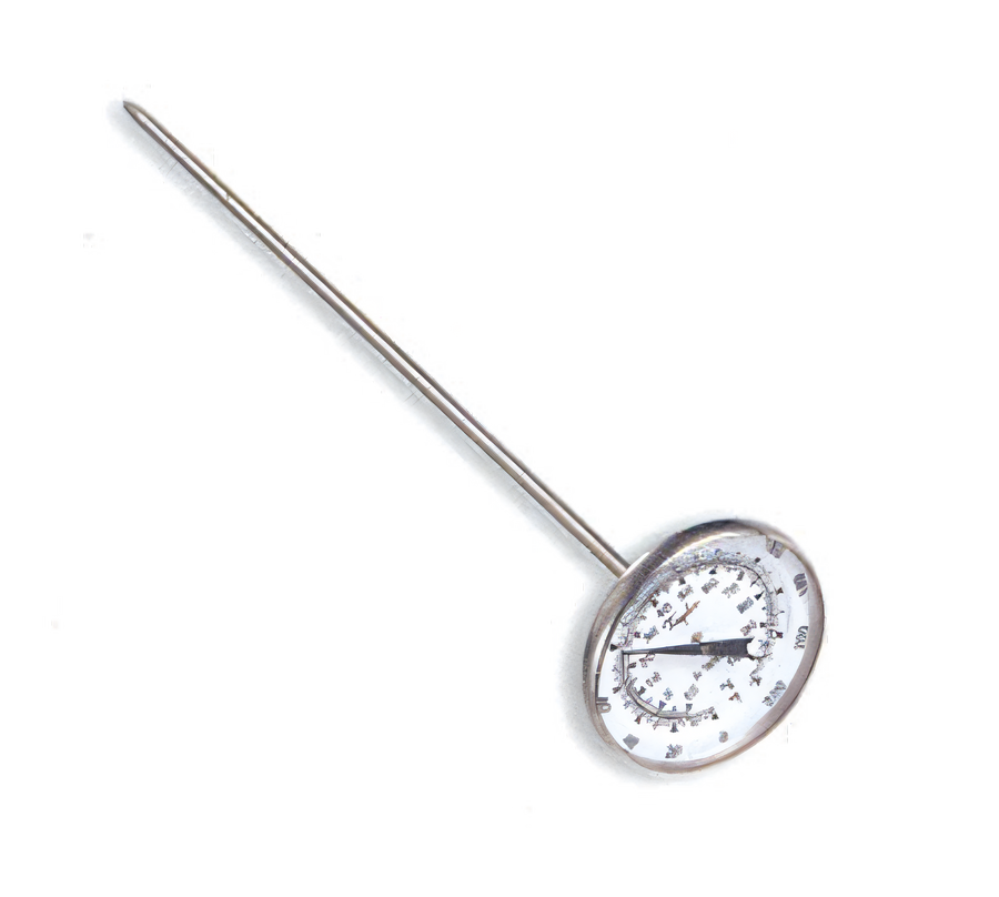 Product image #1 for Taylor Precision Bitherm Bi-Therm® Pocket Dial Thermometer, 50°F to 550°F, 8-Inch Stem