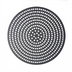 Thumbnail image #1 for EZ-Release 15-Inch Round Perforated Aluminum Pizza Pan Disk