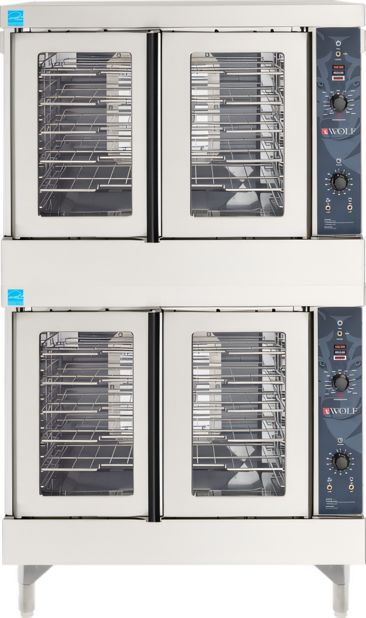 Product image #1 for Wolf WC44GD Quick Ship Full-Size Double Deck Gas Convection Oven