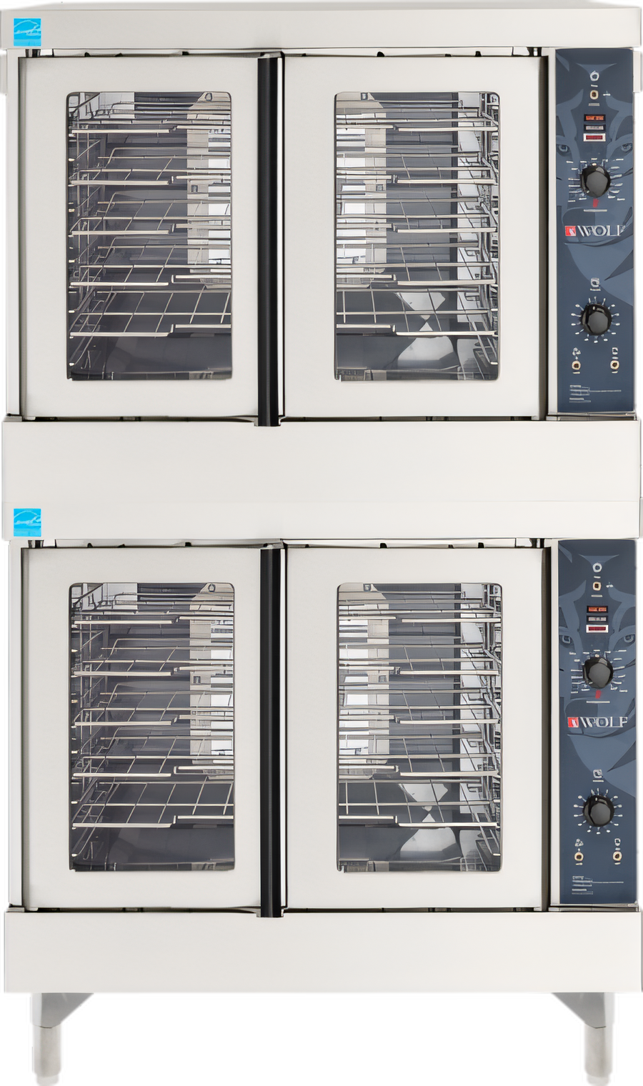 Product image #1 for Wolf WC44GD Quick Ship Full-Size Double Deck Gas Convection Oven