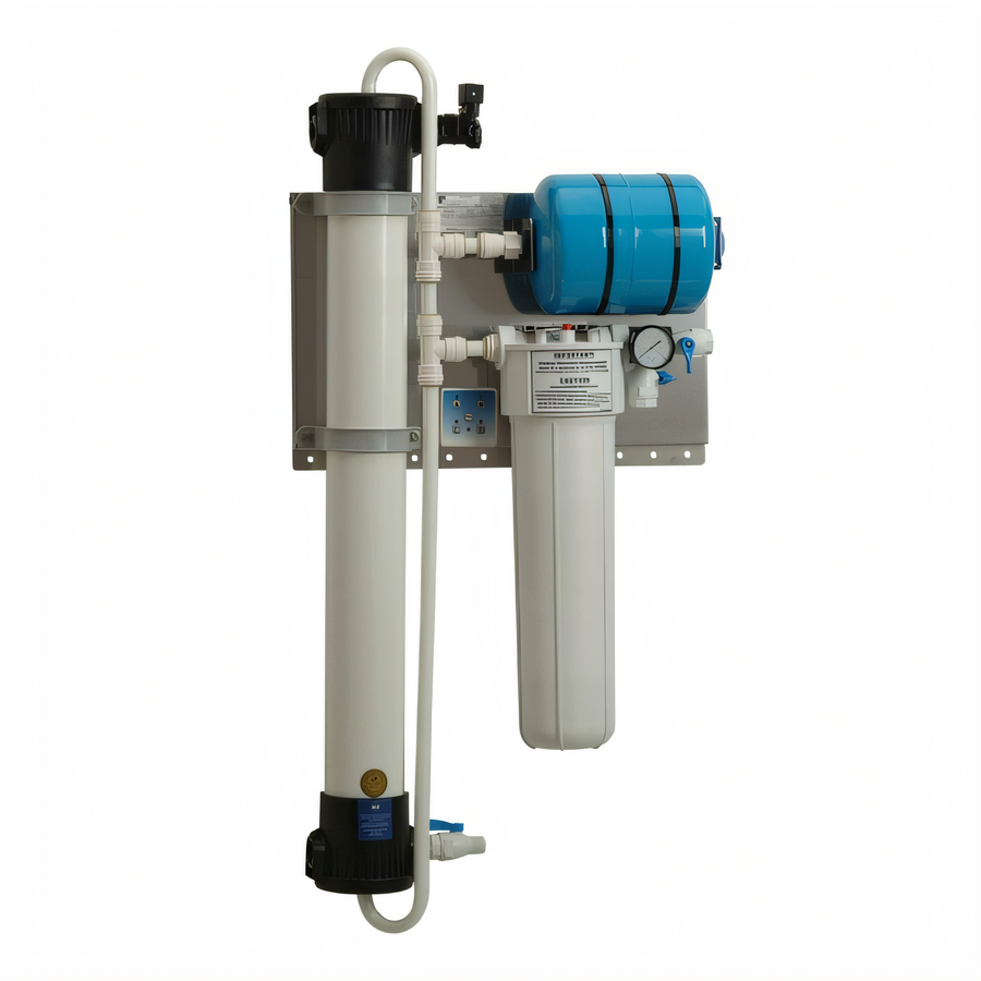 Product image #1 for Antunes Vizion VZN-541VE Vertical Ultrafiltration Water Filter System, 8 GPM, 0.015 Micron, Extended Life Carbon Cartridge