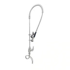 Thumbnail image #1 for T&S Brass S-2780-BY Pre-Rinse Unit, single hole deck mount single lever faucet, 24” riser, 44” flexible hose with heat resistant handle, 1.15 GPM new