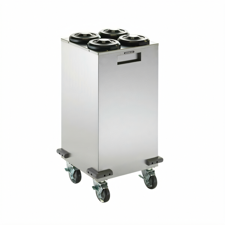 Product image #1 for Mobile Stainless Steel Cup Dispensing Cart with 4 Dispensers for 8 oz. to 44 oz. Cups