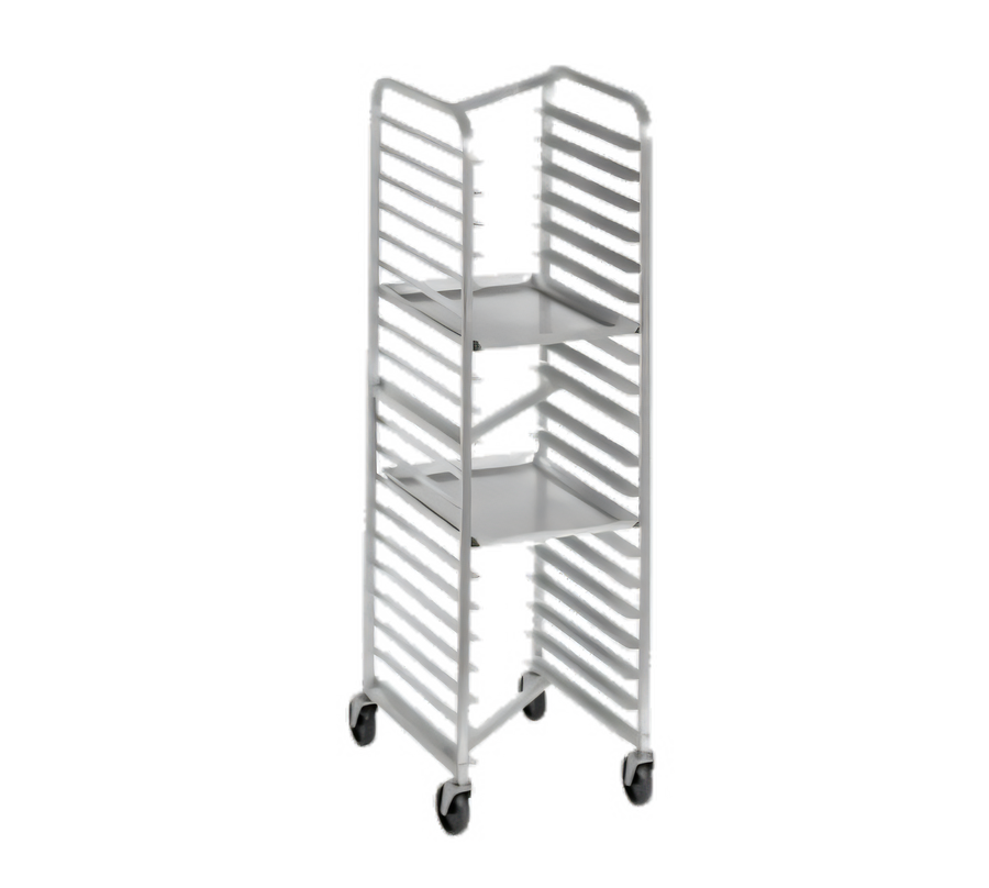 Product image #1 for Channel Extra Heavy-Duty Nesting End-Load Aluminum Bun Pan Rack, 10-Pan Capacity