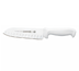 Thumbnail image #1 for Mundial 7-Inch Stamped Santoku Knife with Granton Edge and White Polypropylene Handle