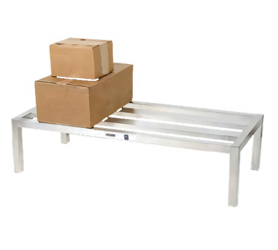 Product image #1 for Channel Manufacturing Heavy-Duty Aluminum E-Channel Dunnage Rack, 60" W x 24" D x 12" H