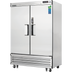 Thumbnail image #1 for Everest Refrigeration EBF2-LAB Two-Section Laboratory Freezer, 33 Cu. Ft., Self-Contained Bottom-Mount, Stainless Steel
