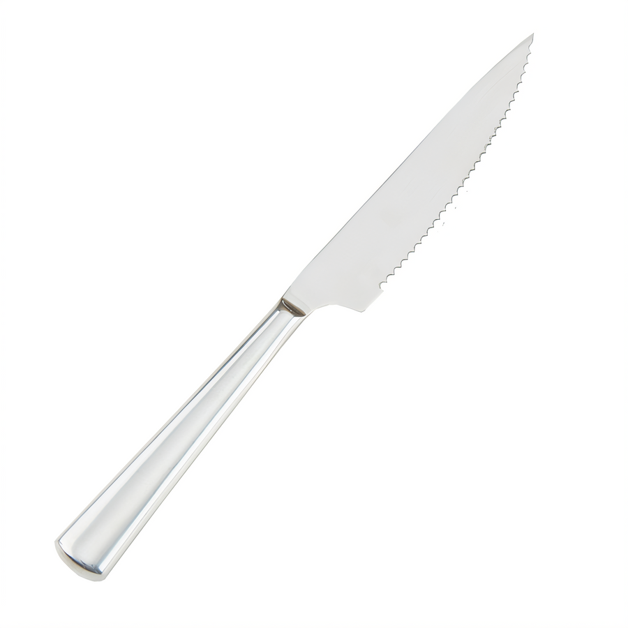 Product image #1 for American Metalcraft Stainless Steel Mirror Finish Serrated Steak Knife, 5-Inch Blade, 9-Inch Overall