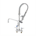Thumbnail image #1 for EasyInstall Low-Profile Deck-Mount Mini Pre-Rinse Add-On Faucet with 8 Inch Swing Nozzle