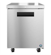 Hoshizaki Steelheart 27-Inch One-Section Undercounter Reach-In Freezer with Solid Hinged Door