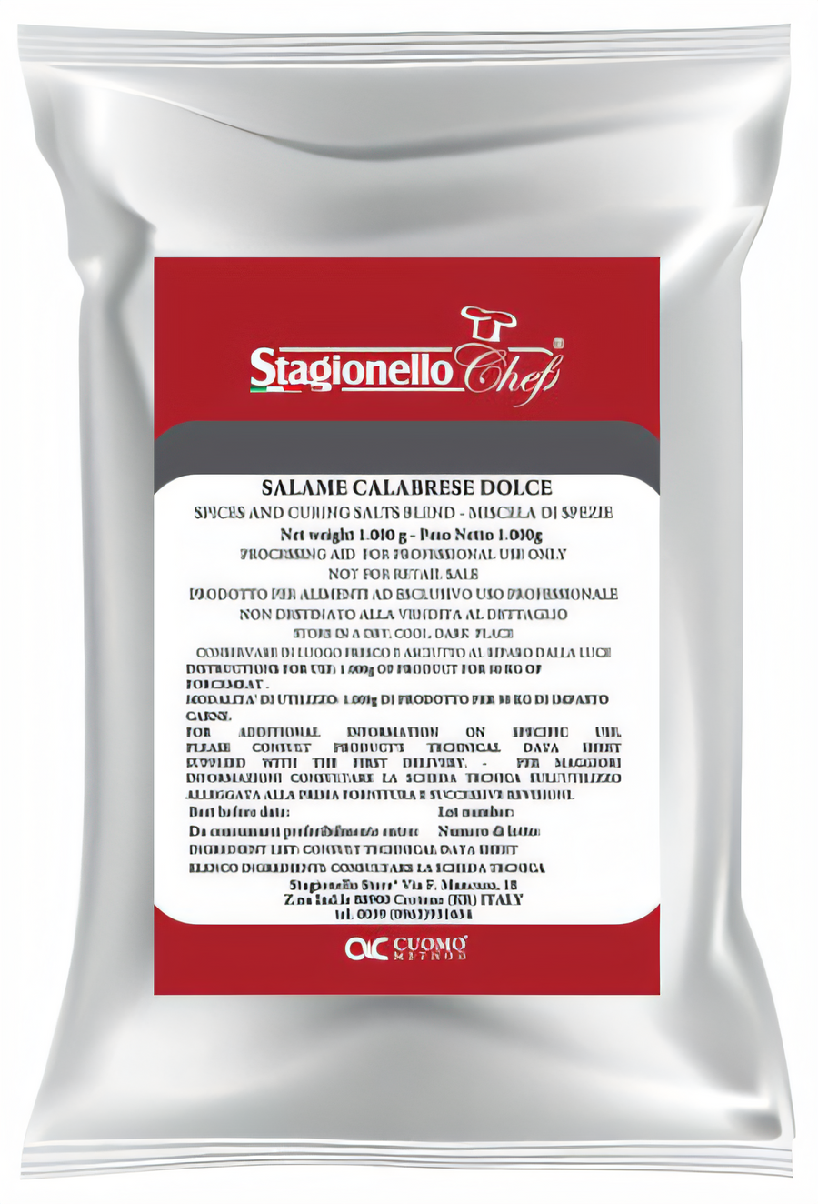 Product image #1 for Sweet Calabrese Salami Rapid Fermentation Curing Salt and Spice Blend, 1 kg Bag