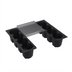 Thumbnail image #1 for Krowne Underbar Ice Bin Partial Cover with 2 Plastic Bottle Wells