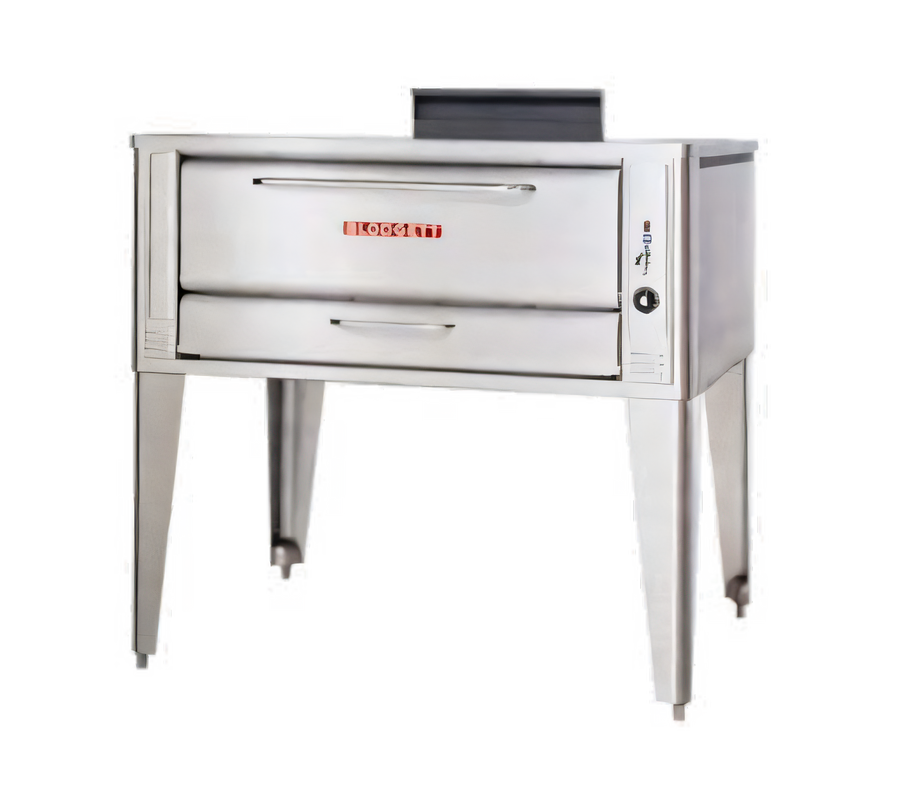 Product image #1 for Blodgett 1048 BASE Gas Deck Pizza Oven, 48 x 37 Inch Deck Interior, 10 Inch High Oven