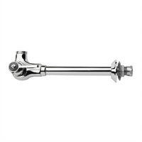 Fisher Wall-Mount Chinese Range Control Valve with Swivel Outlet and 8-1/4 Inch Nipple