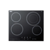 Thumbnail image #1 for Summit Commercial 23-1/4-Inch Built-In 4-Burner Radiant Electric Cooktop with Black Schott Ceramic Glass Surface