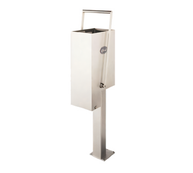 Product image #1 for Edlund Stainless Steel Pedestal Mounting Base for CM-1000 Can Crusher