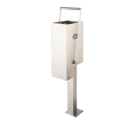Edlund Stainless Steel Pedestal Mounting Base for CM-1000 Can Crusher