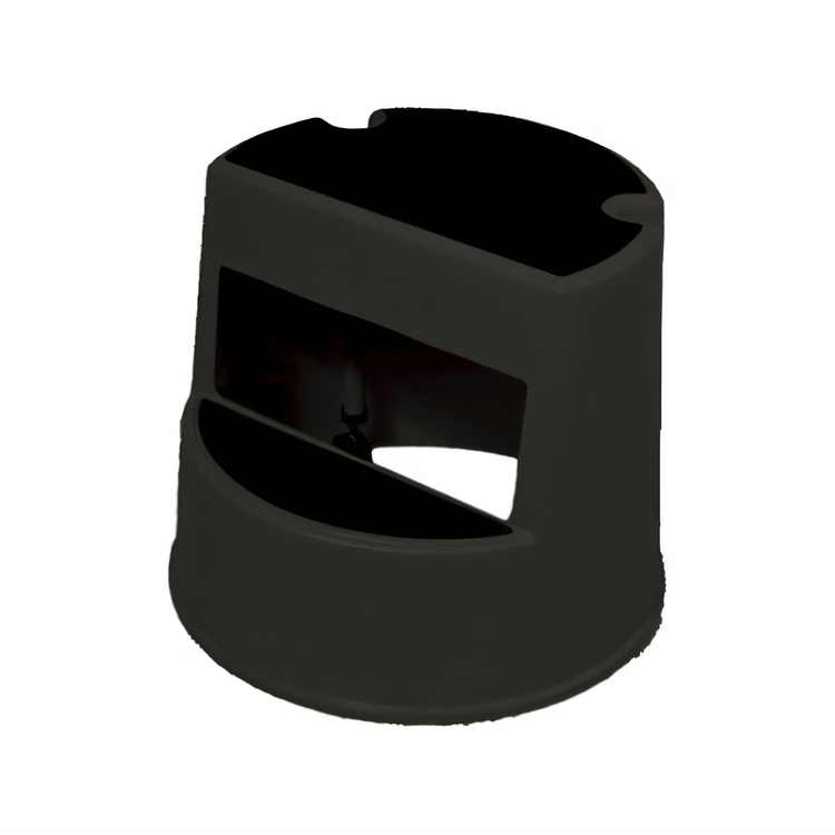 Product image #1 for Rubbermaid Commercial Two-Step Structural Plastic Step Stool with Rubber Casters, Black
